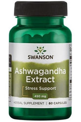 Swanson - Ashwagandha Extract, 450mg - 60 caps - Nutri.se